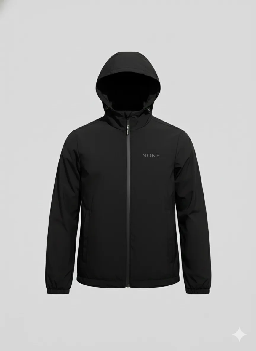 Windbreaker front detail